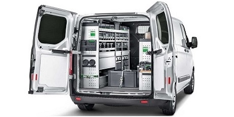 Aménagement intérieur de véhicule utilitaire