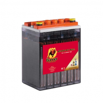 Batterie Banner Stand by Bull Wet